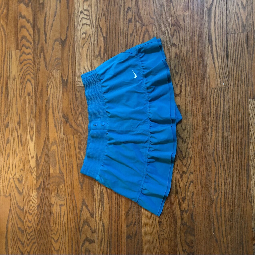 Super cute blue nike tennis skirt